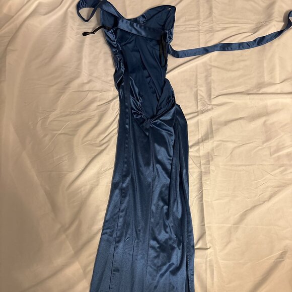 B Darlin Navy Dress - Picture 2 of 3